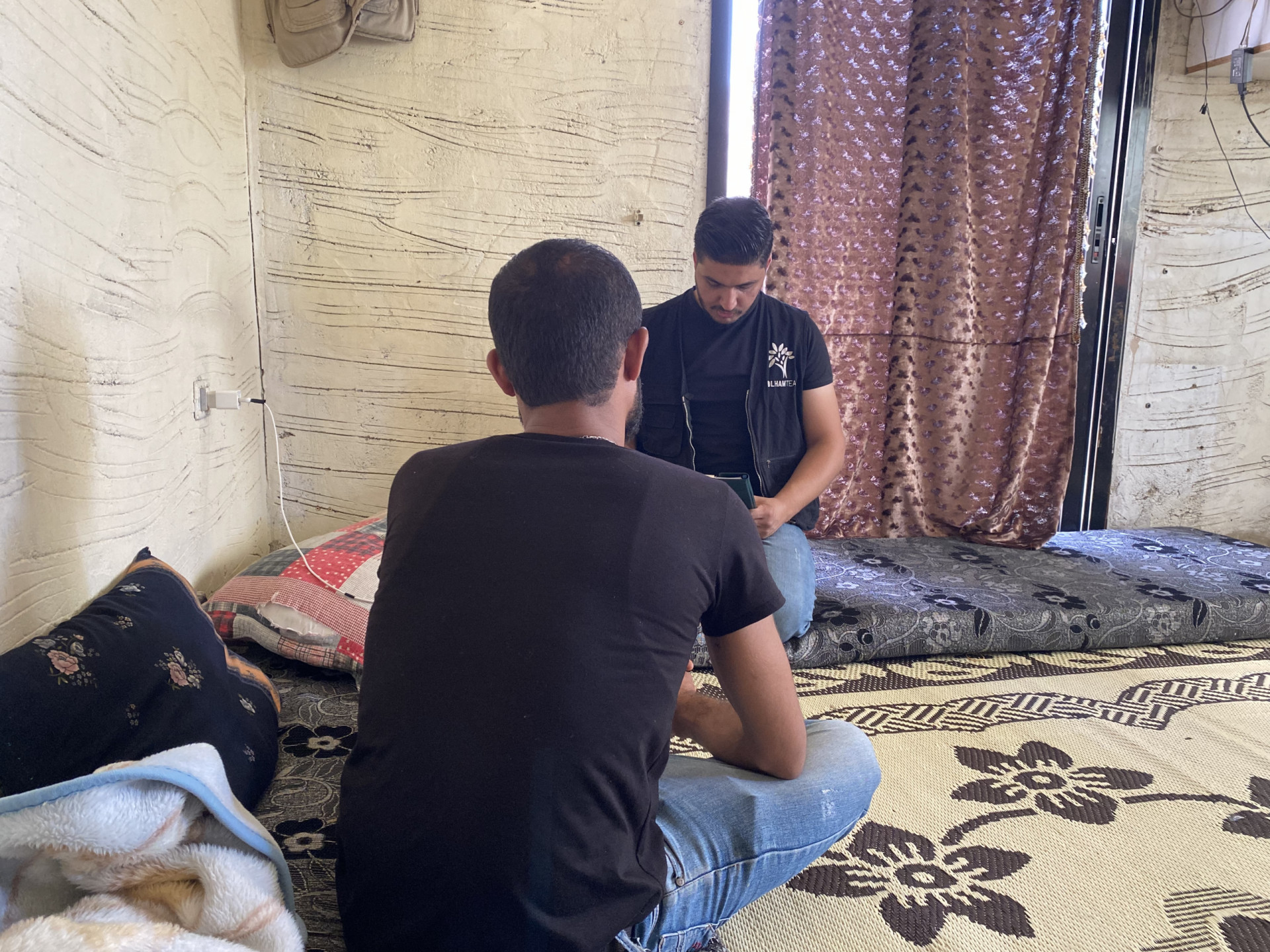 Ahmad is injured and cannot make living for his family