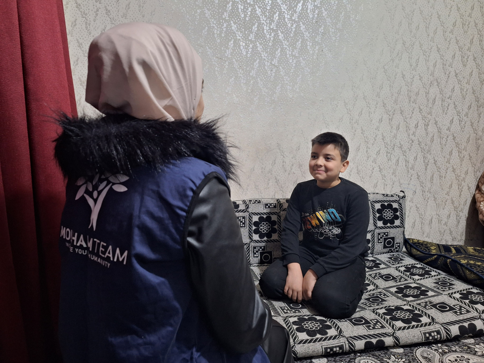 Your donation will help the child's vision to recover and bring comfort to him and his family!