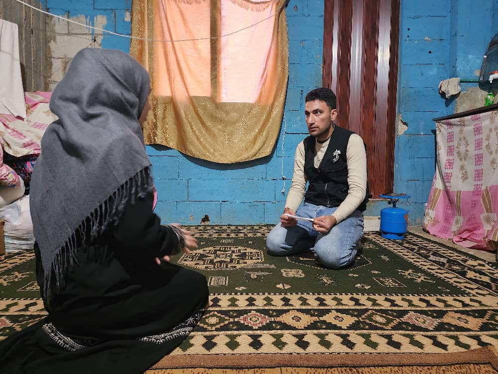 A seismic event shattered the life of Tasneem, leaving her and her children without a provider.