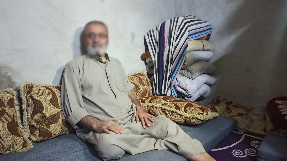 Rafea health condition made him unable to work.