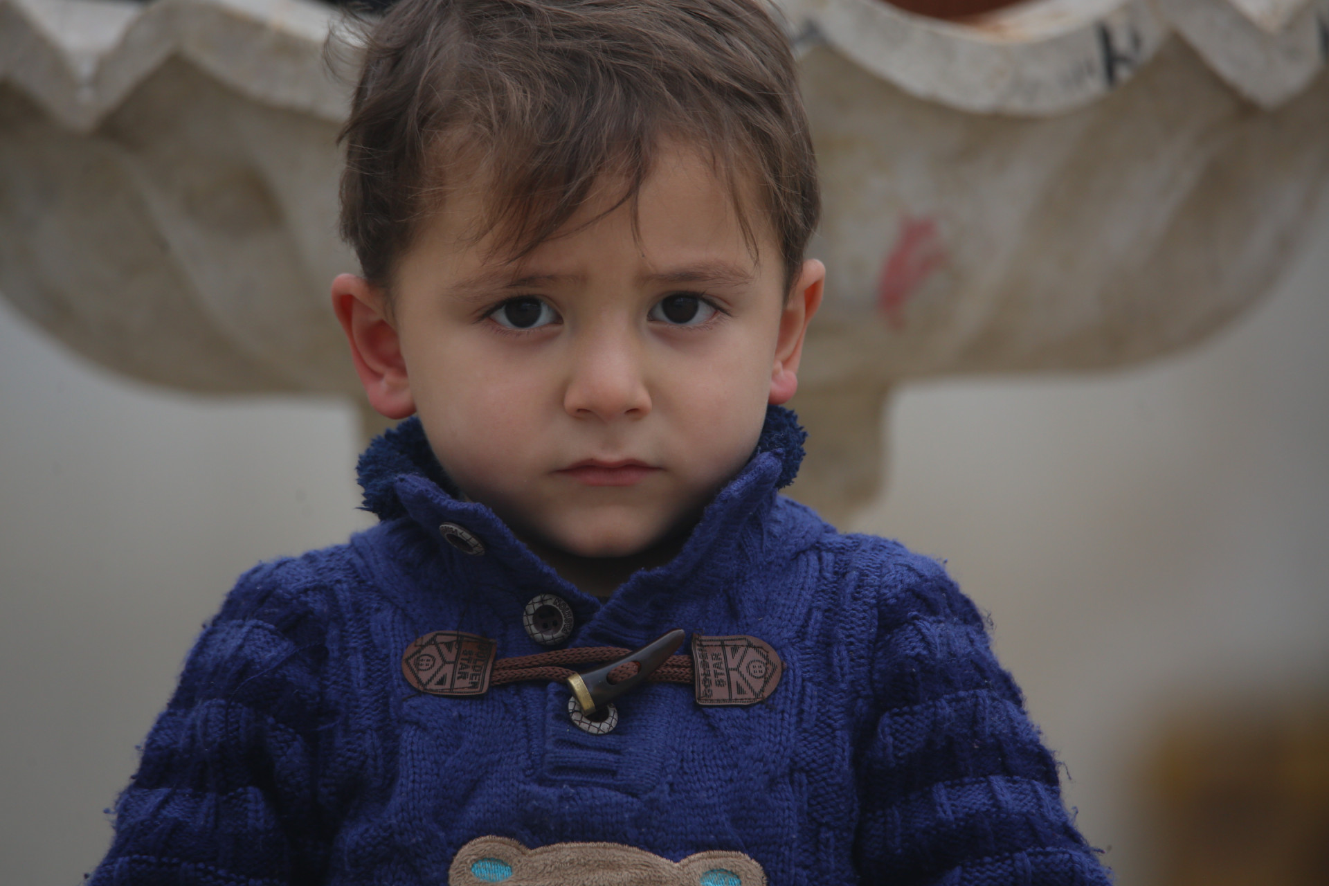 Qutaiba, an orphan from Idlib.