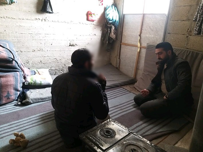 Zakaria and his family live in a difficult situation