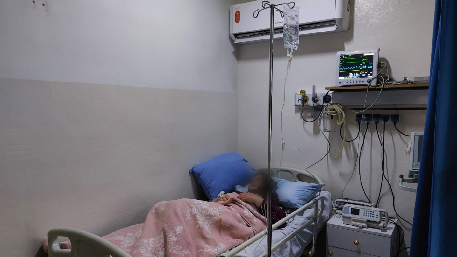 The suffering of displacement, illness, and pain