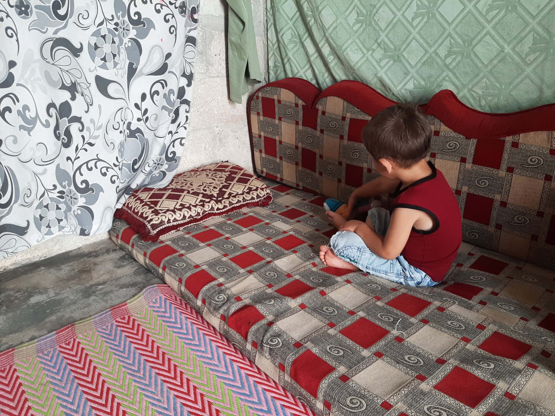 Hasan is an orphan from Aleppo