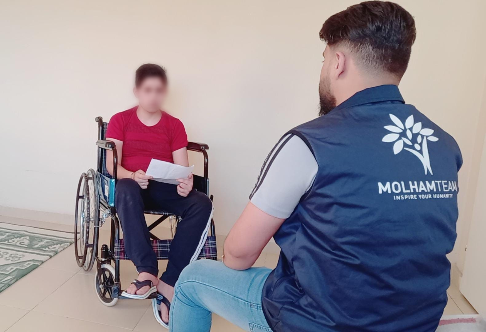 Mohammad and his mother seek your support