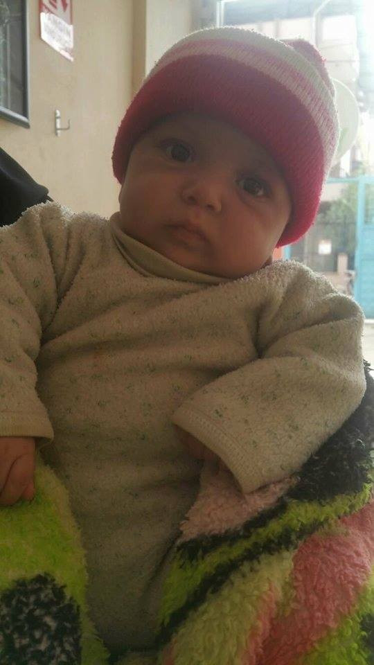 A child in urgent need for a surgery