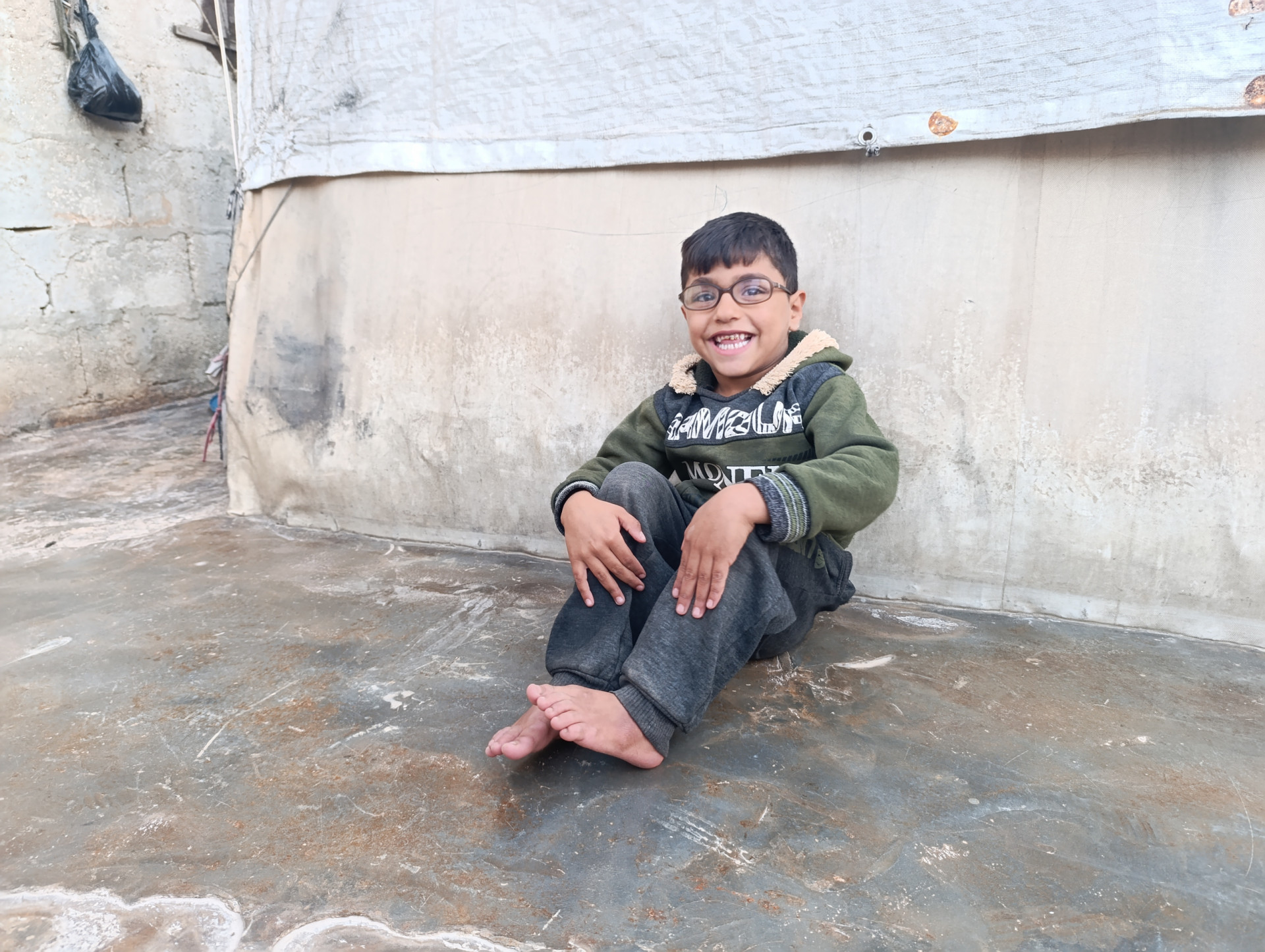 Be a support for this little one and his exhausted family!