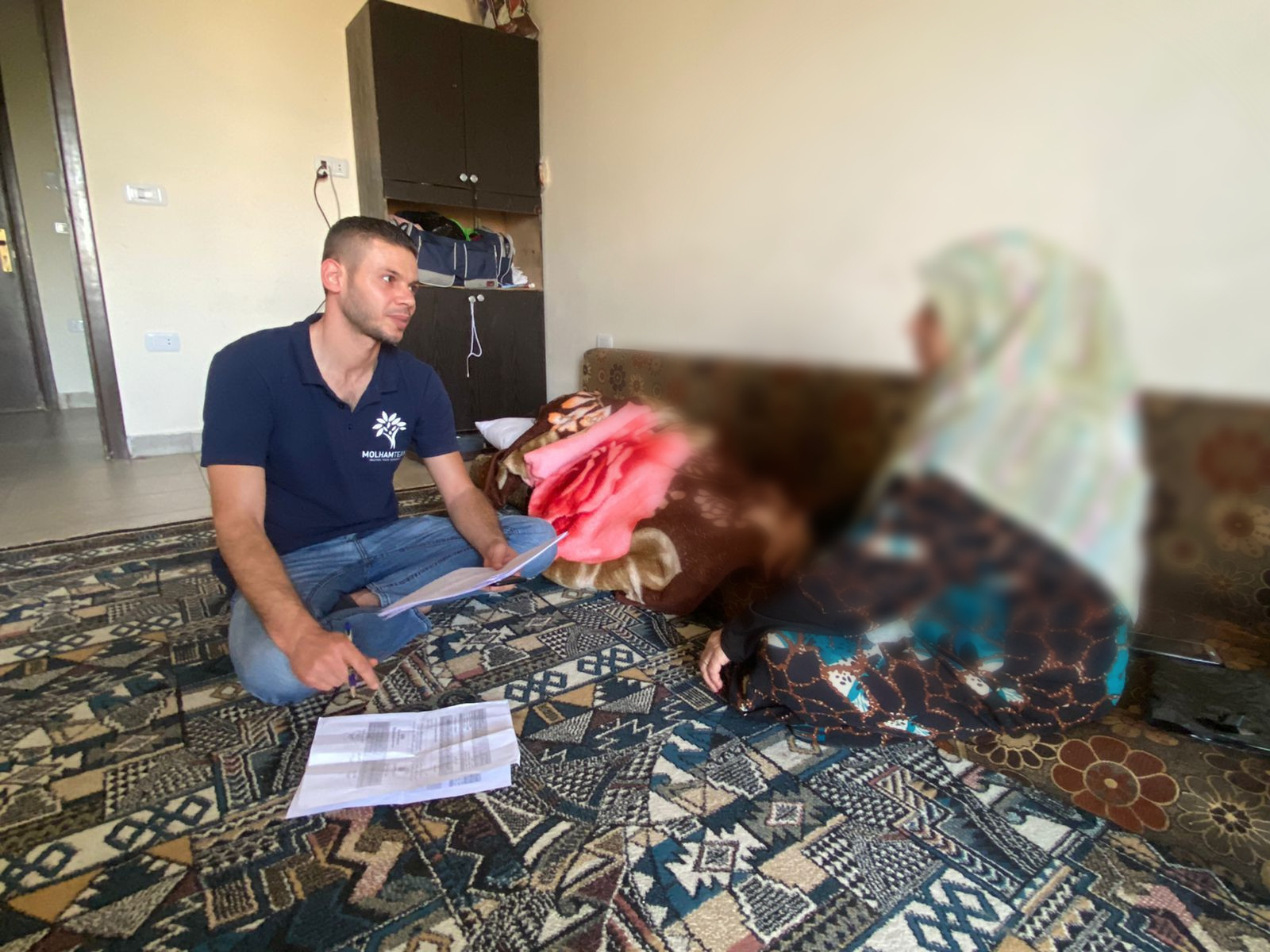 Nawal and her four daughters live within harsh conditions and need help