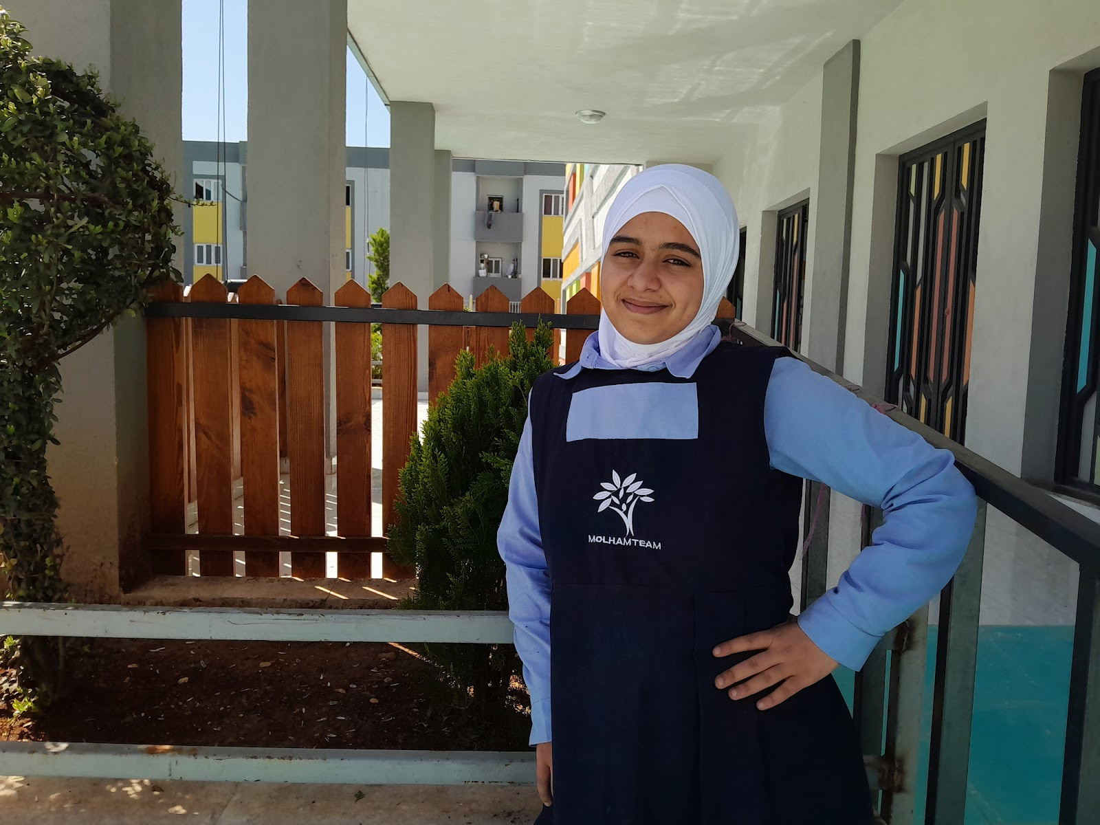 Fatima, an orphan who needs a sponsorship