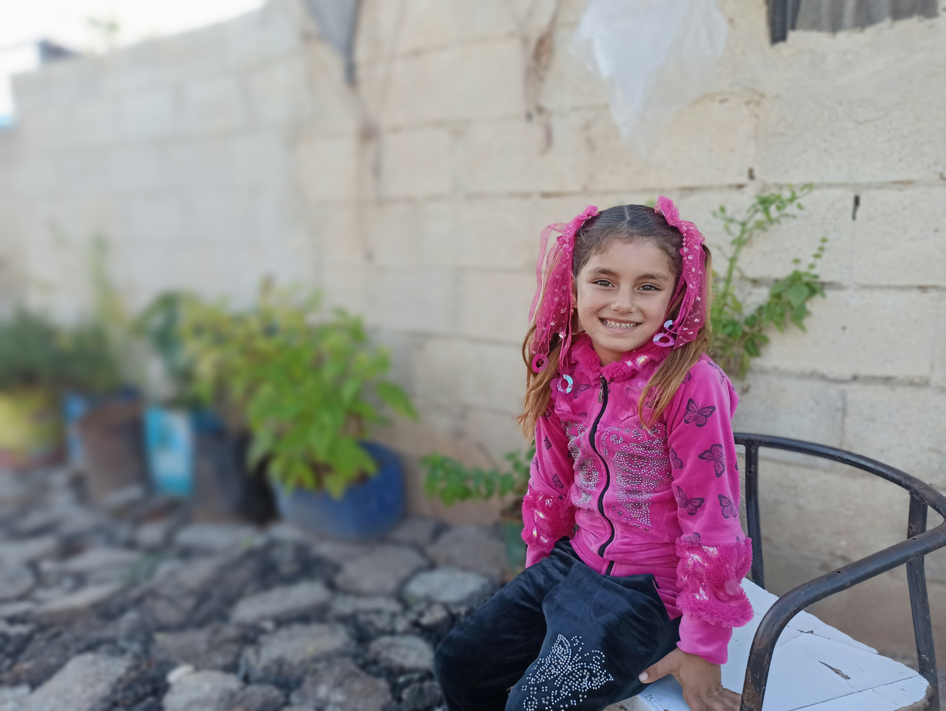Ghazal is a girl from Hama countryside