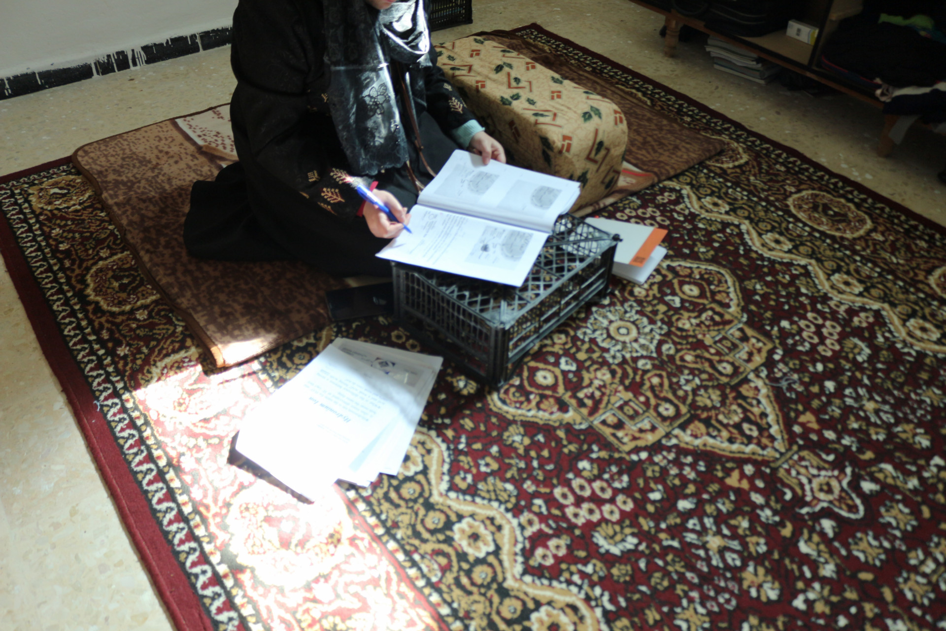 A family lives in miserable conditions