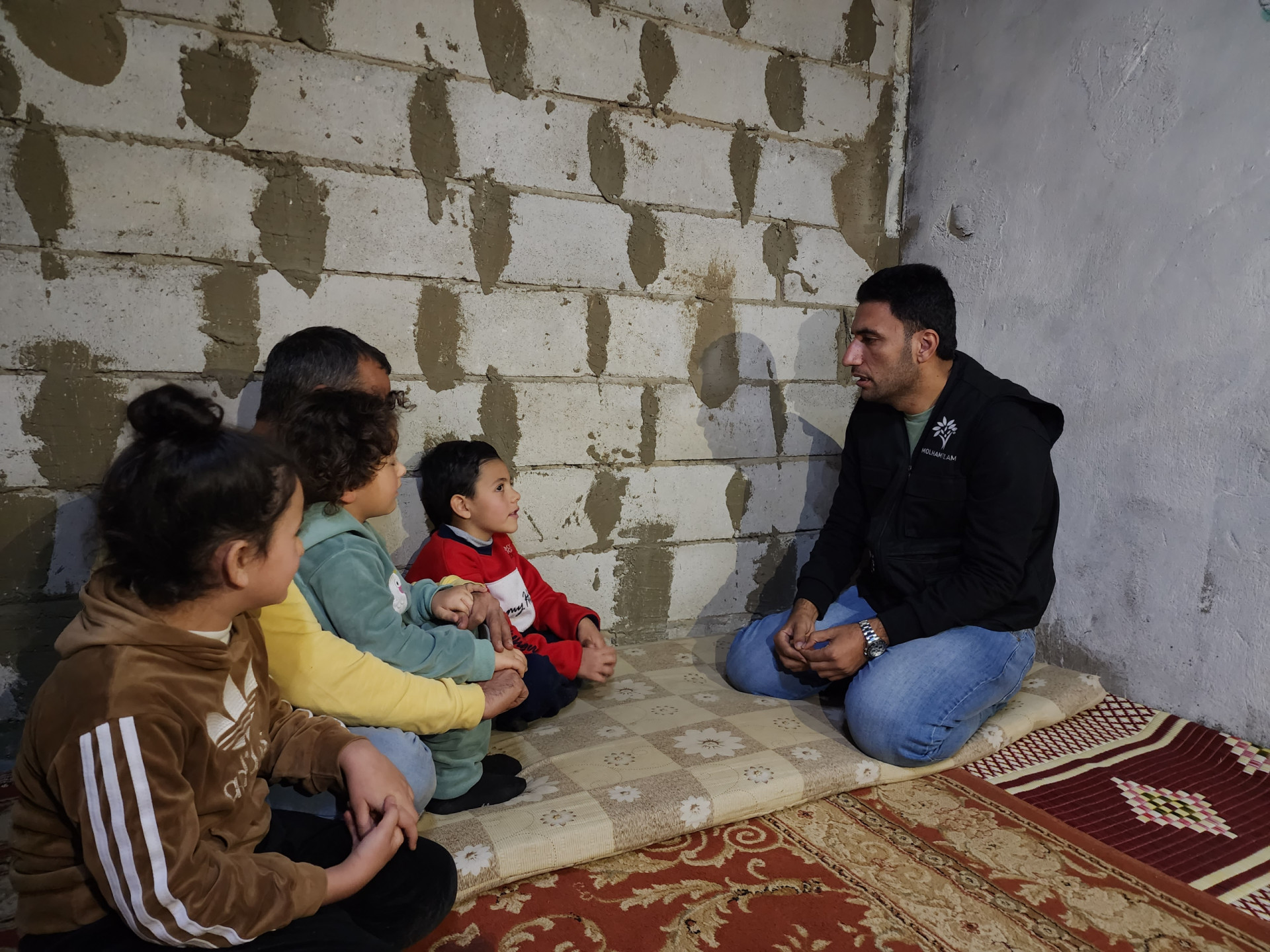 A Painful Journey of Displacement Amid Harsh Conditions