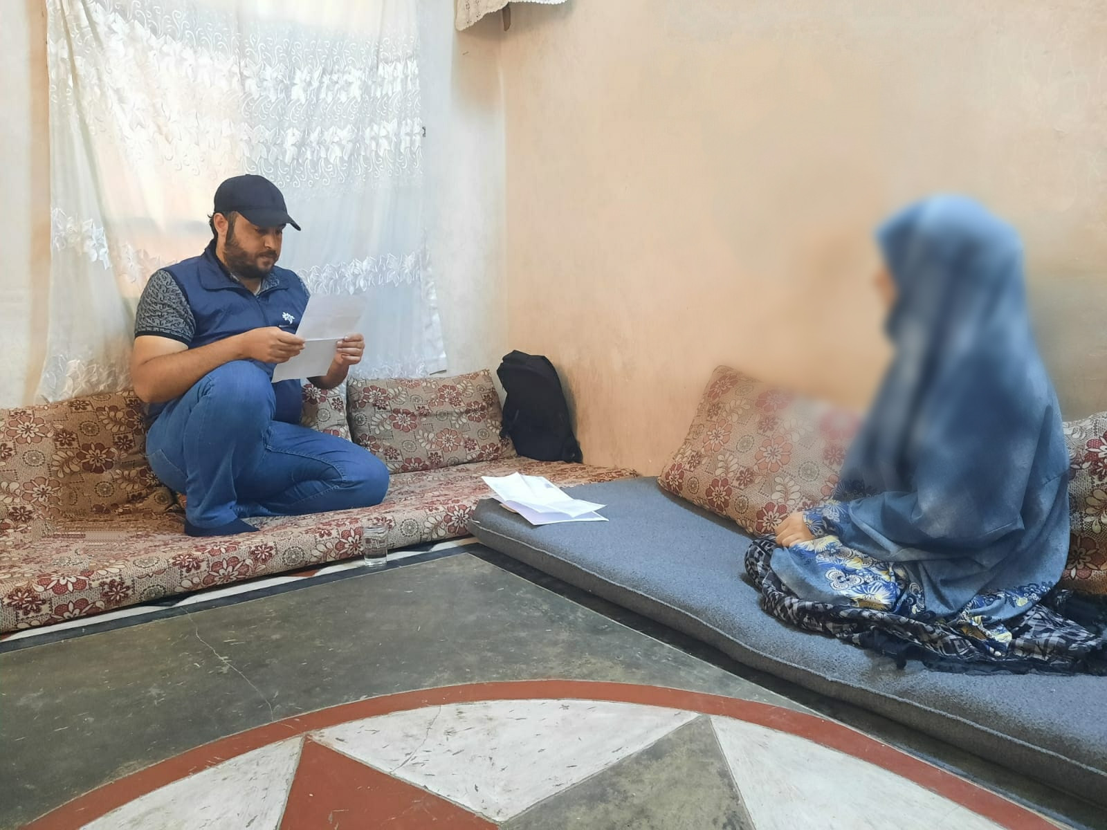 Alaa desperately needs a vaccine, but she is unable to secure it.