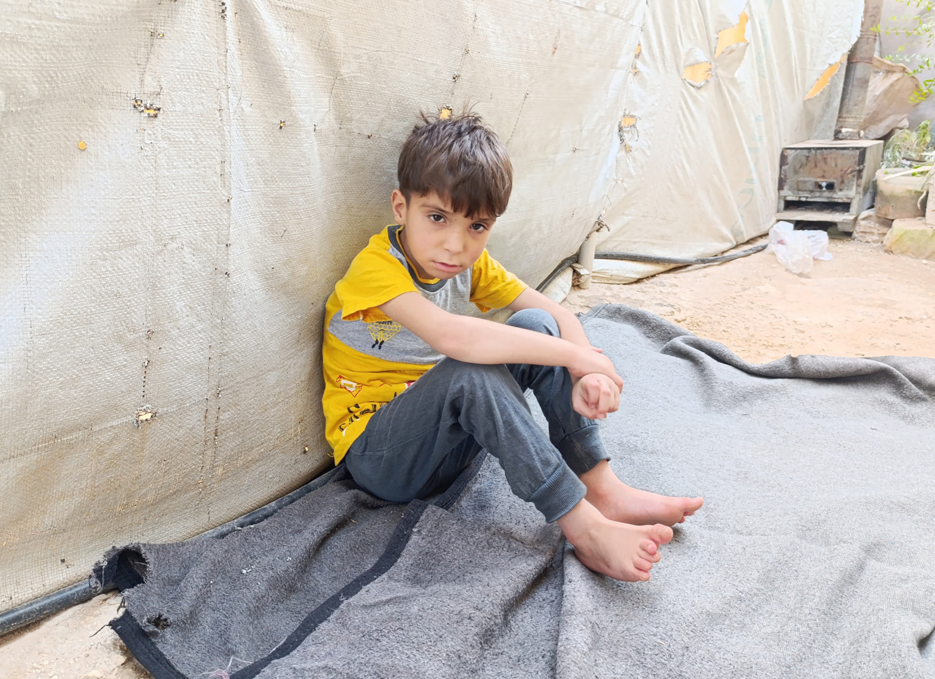 Mahmoud has lost his childhood due to the suffering caused by his illness, and he urgently needs your help.