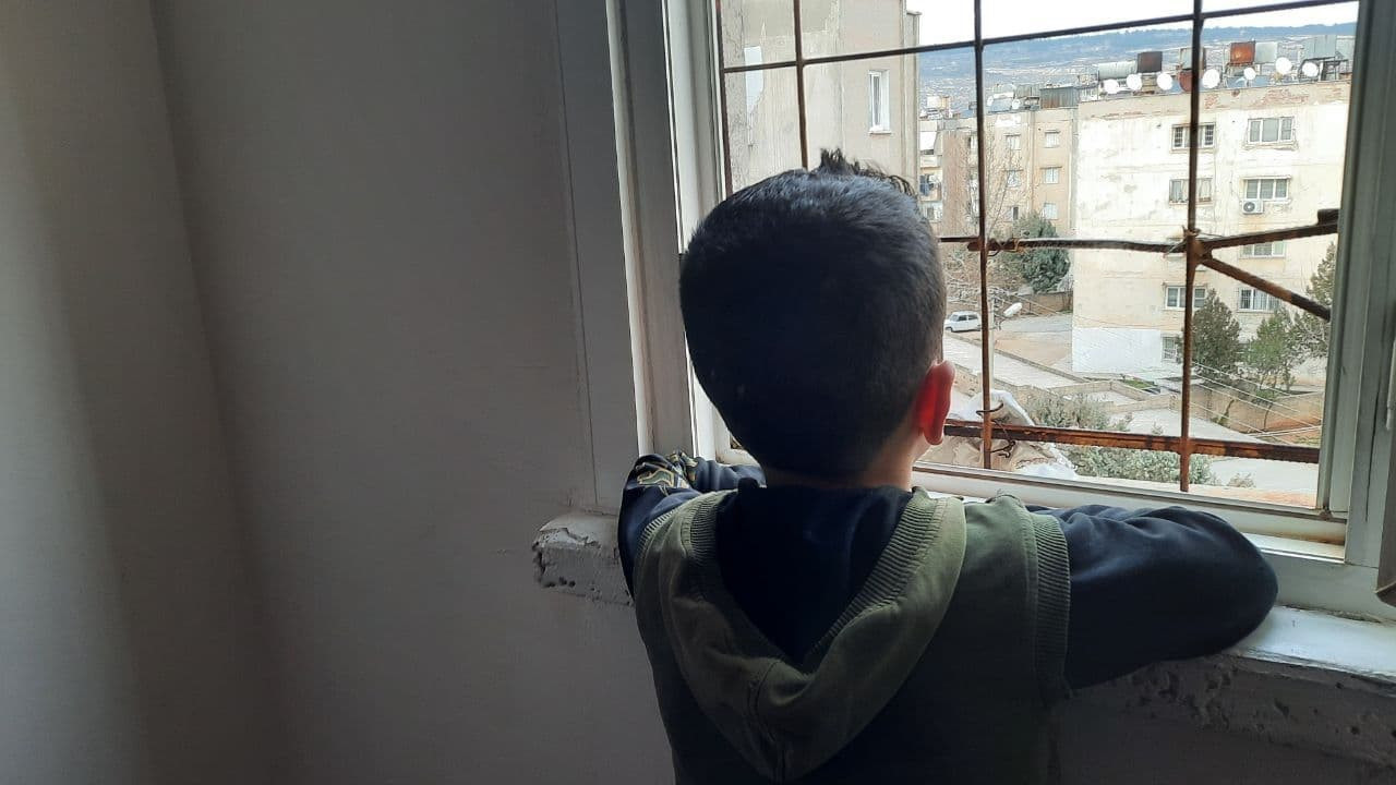 Hussein, an orphan from Aleppo