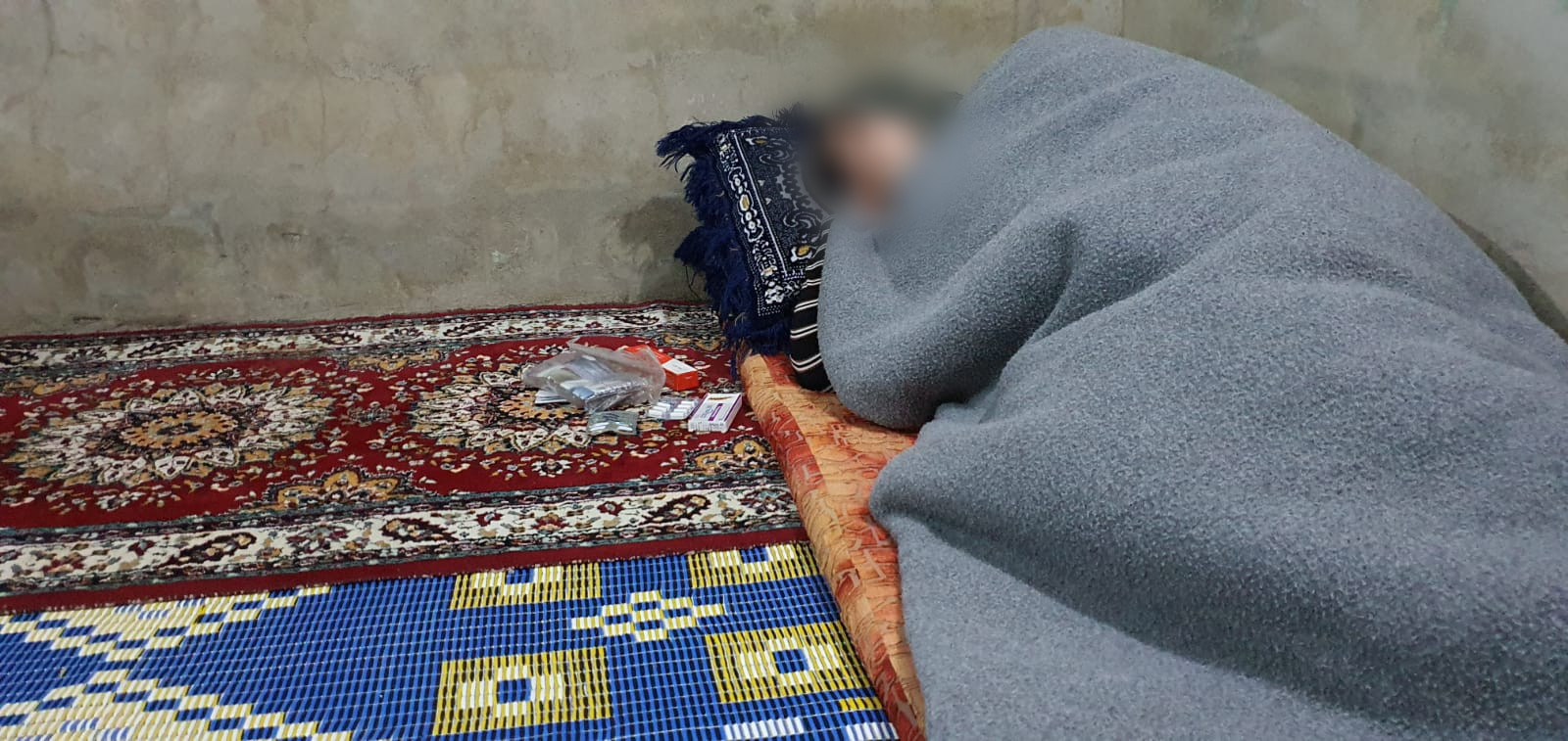 A women suffers from severe back pain