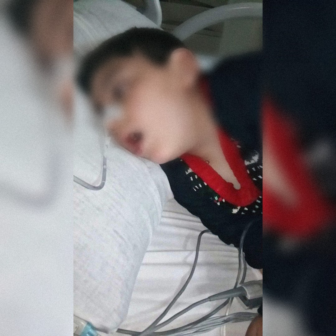 A child suffers from increased brain charges an inflammation worsen his situation