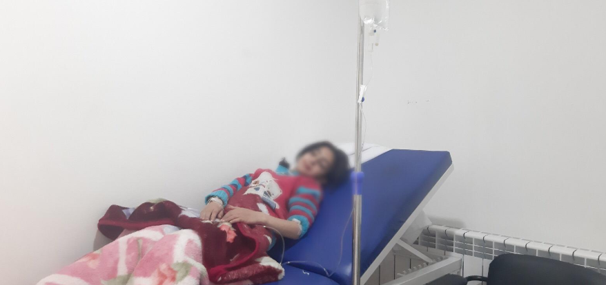 A child suffers from stunting.... Her height is 120 cm and her weight is only 18 kg..