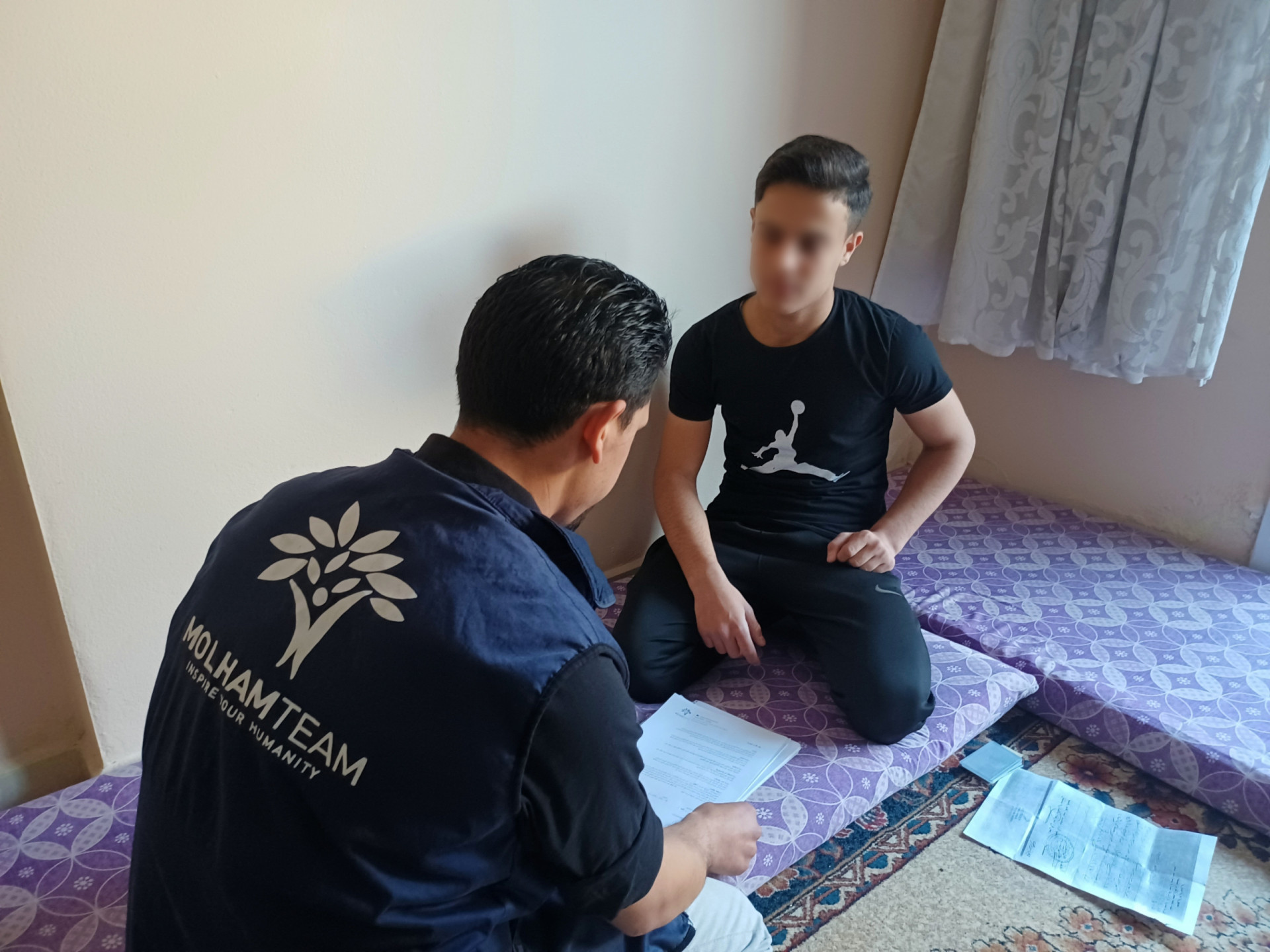 Maryam is a helpless mother of three children