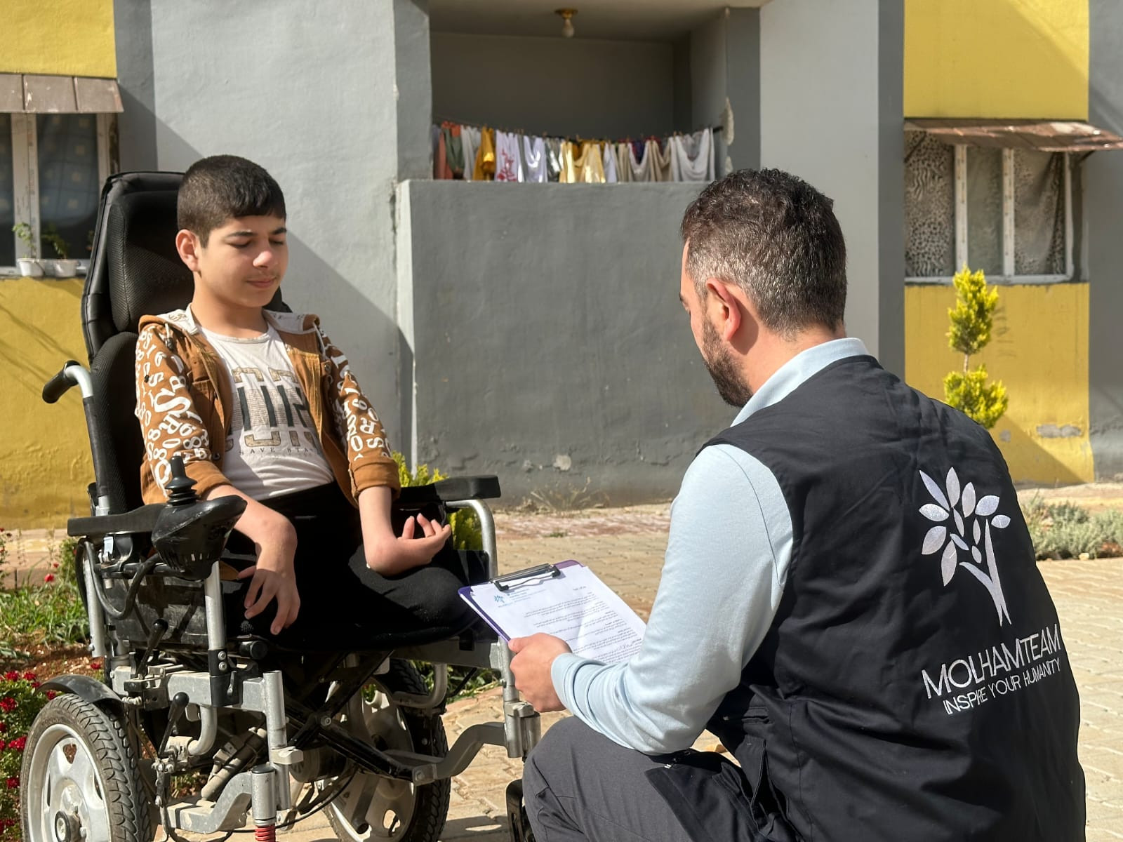 Abdullah is a dreamer, his hopeful gaze speaks volumes about his aspirations, and his smile alone is enough to convey that.