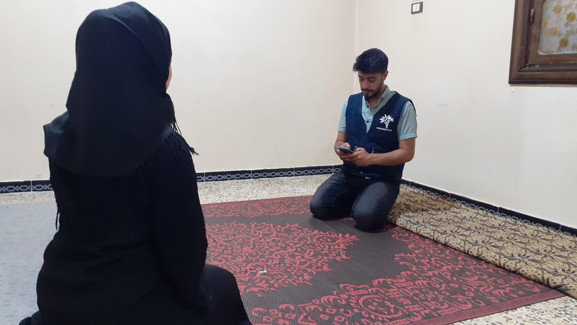 A small house, no furniture, a low salary, and a difficult life are things that Mariam's family suffers from