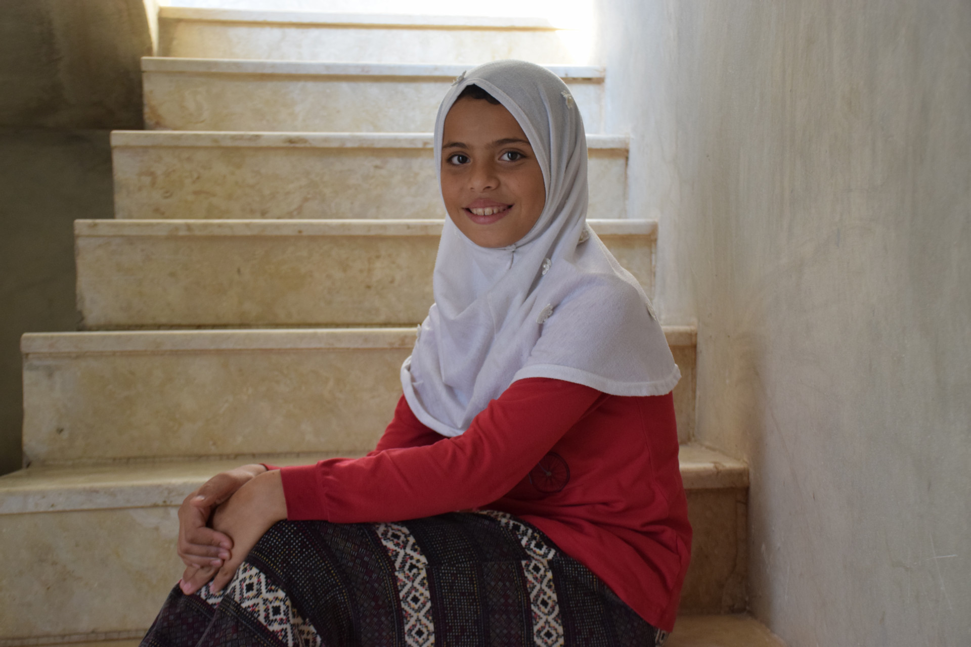 Rayan, an orphan from Aleppo