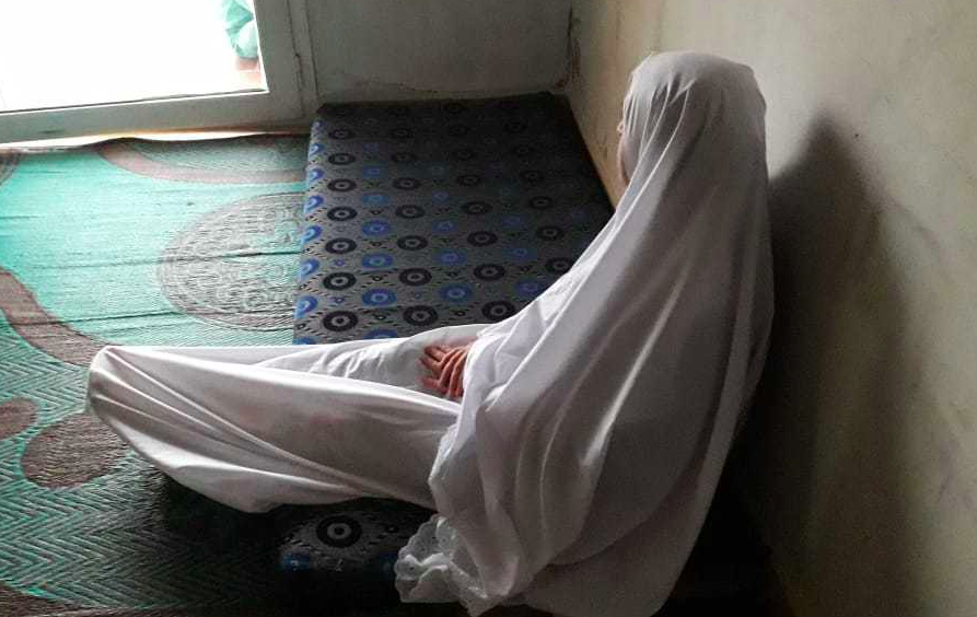مريضة بحاجة علاج للحروق