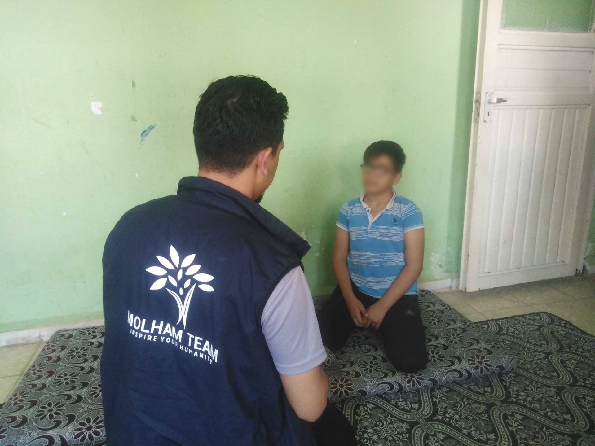 Vision impairment prevents Rashid from enjoying his childhood.