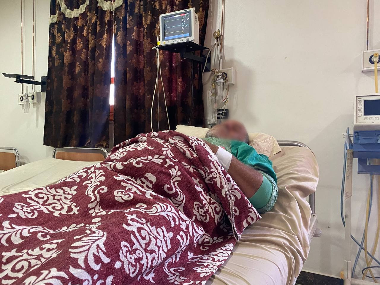 A man with arterial stenosis needs treatment