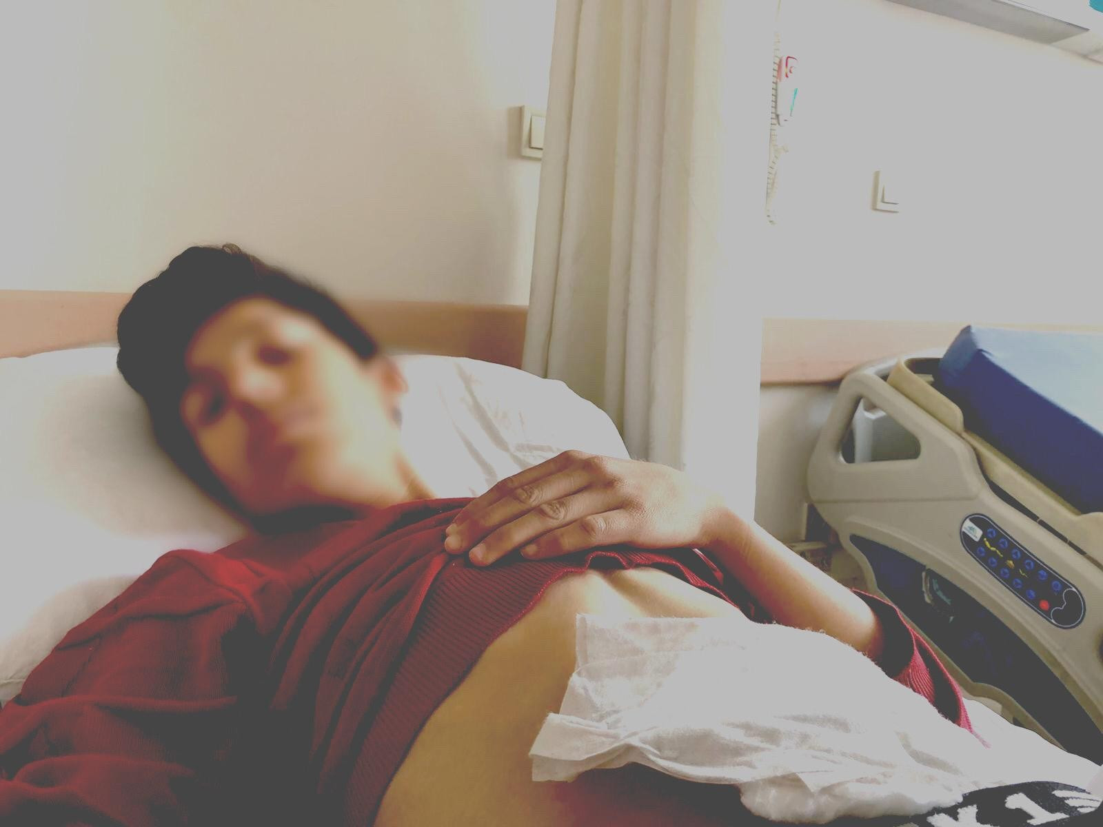 A child with low platelet level