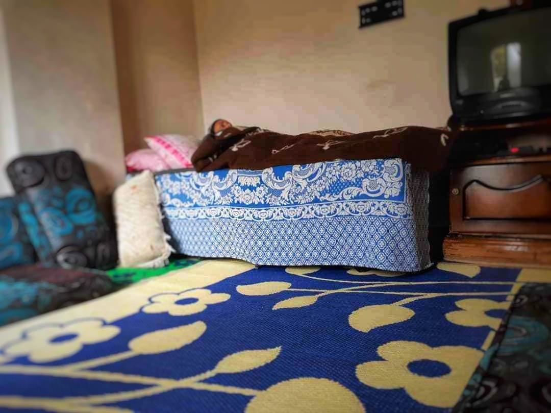 She is paralyzed needs physiotherapy