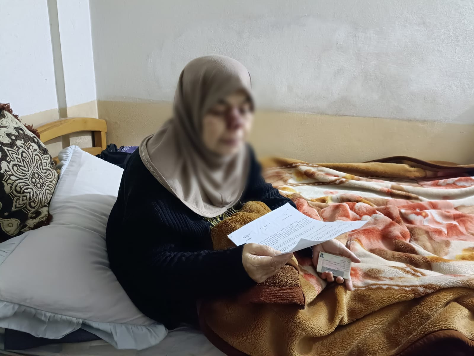 Poverty, disease and displacement, Wesal's circumstances is overwhelming.