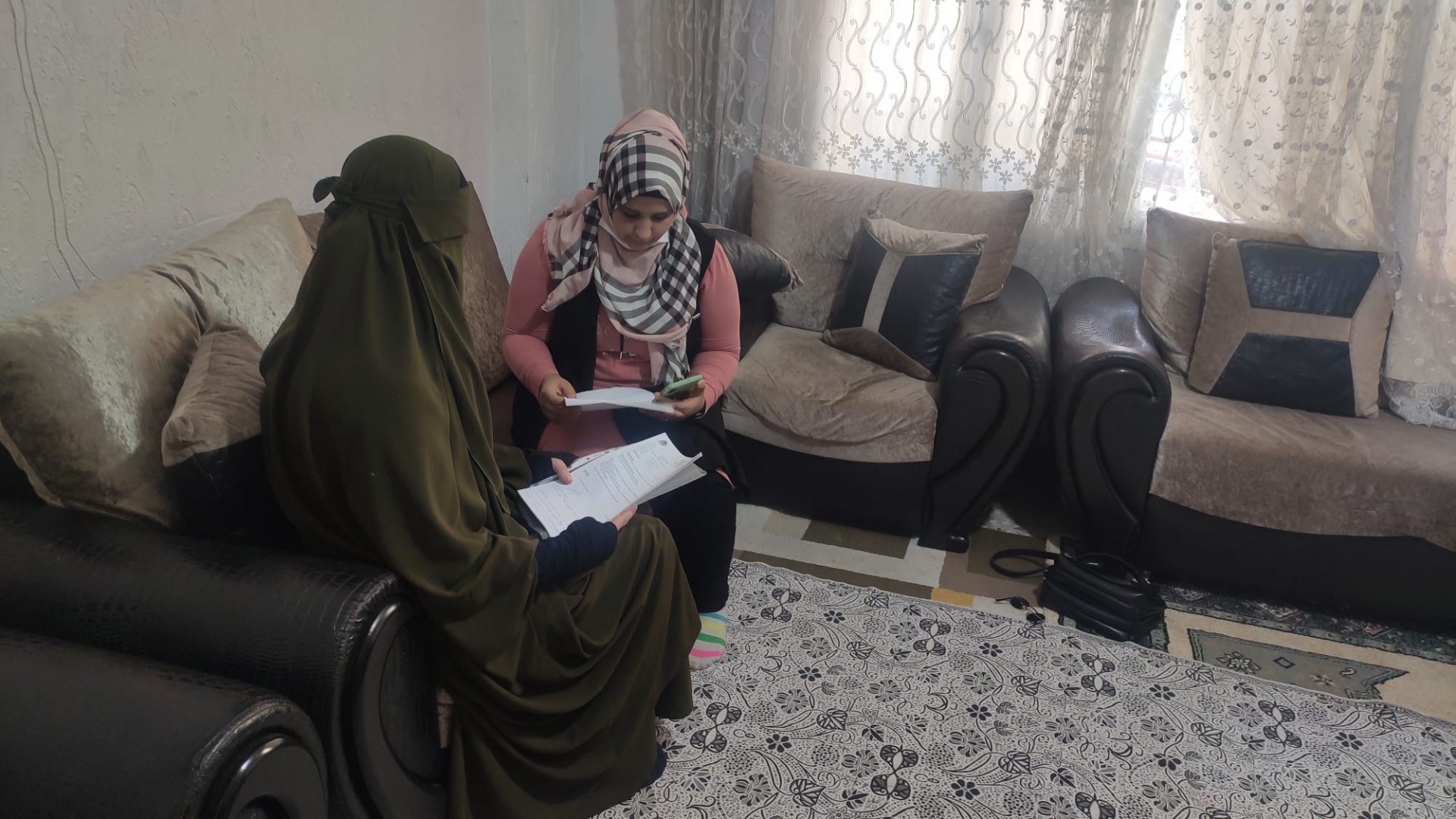 Bashar has stopped working due to his illness and there is no one to support his family