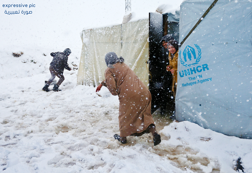 A female refugee in need for an urgent surgery