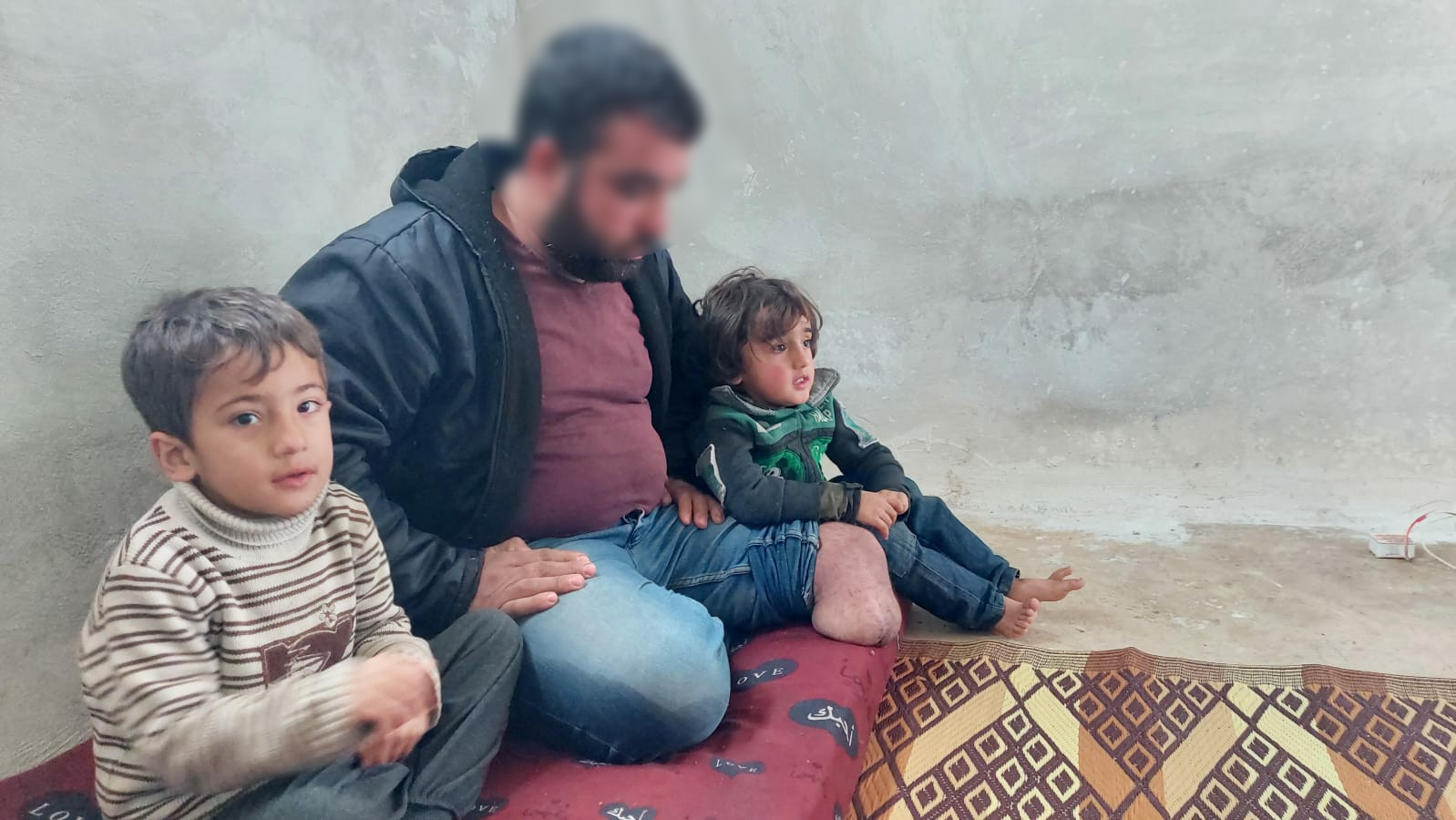 Poor children live in very bad living conditions