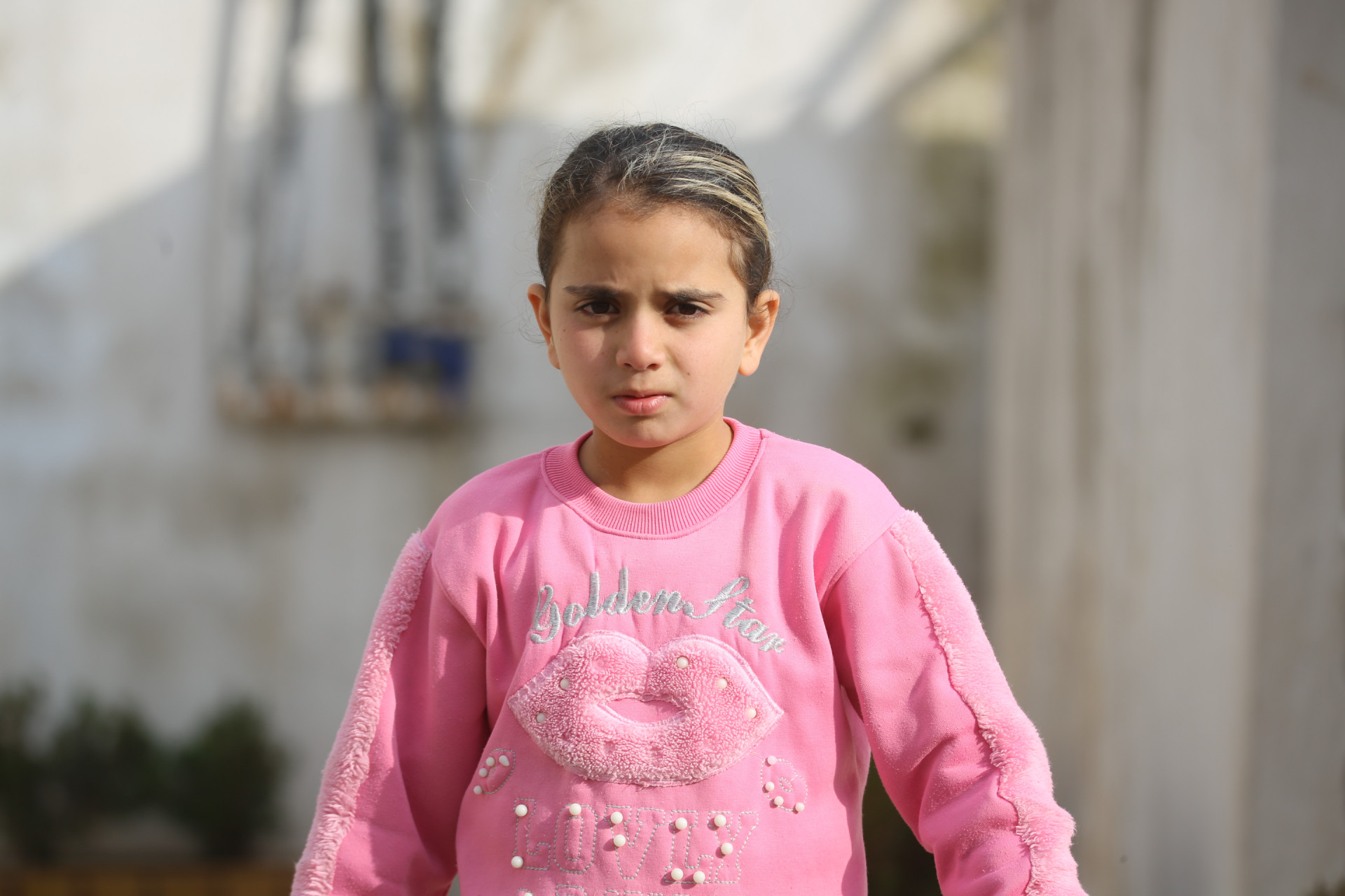 Nada is an orphan from Aleppo