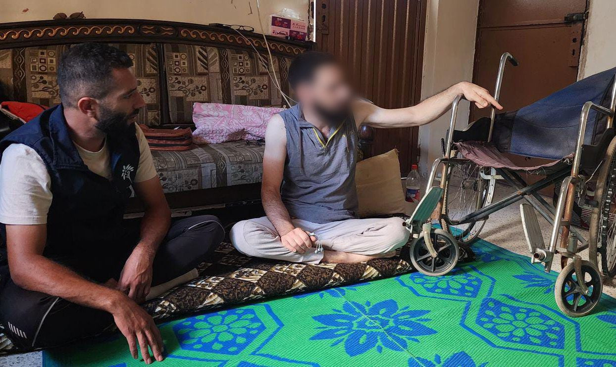 A war injury cost Ahmed a lot