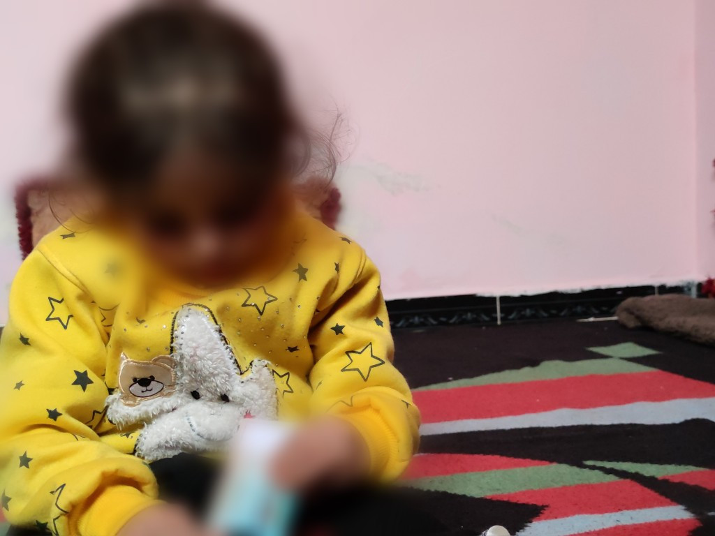 A four-year-old girl needs treatment