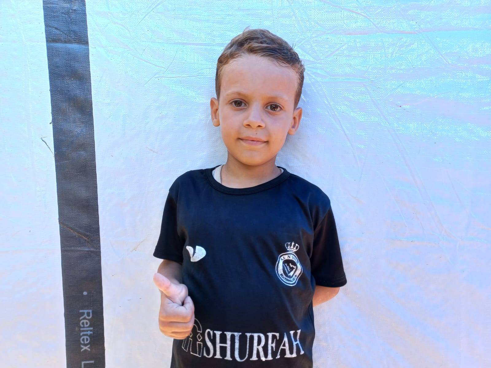 خضر طفل يتيم من غزة