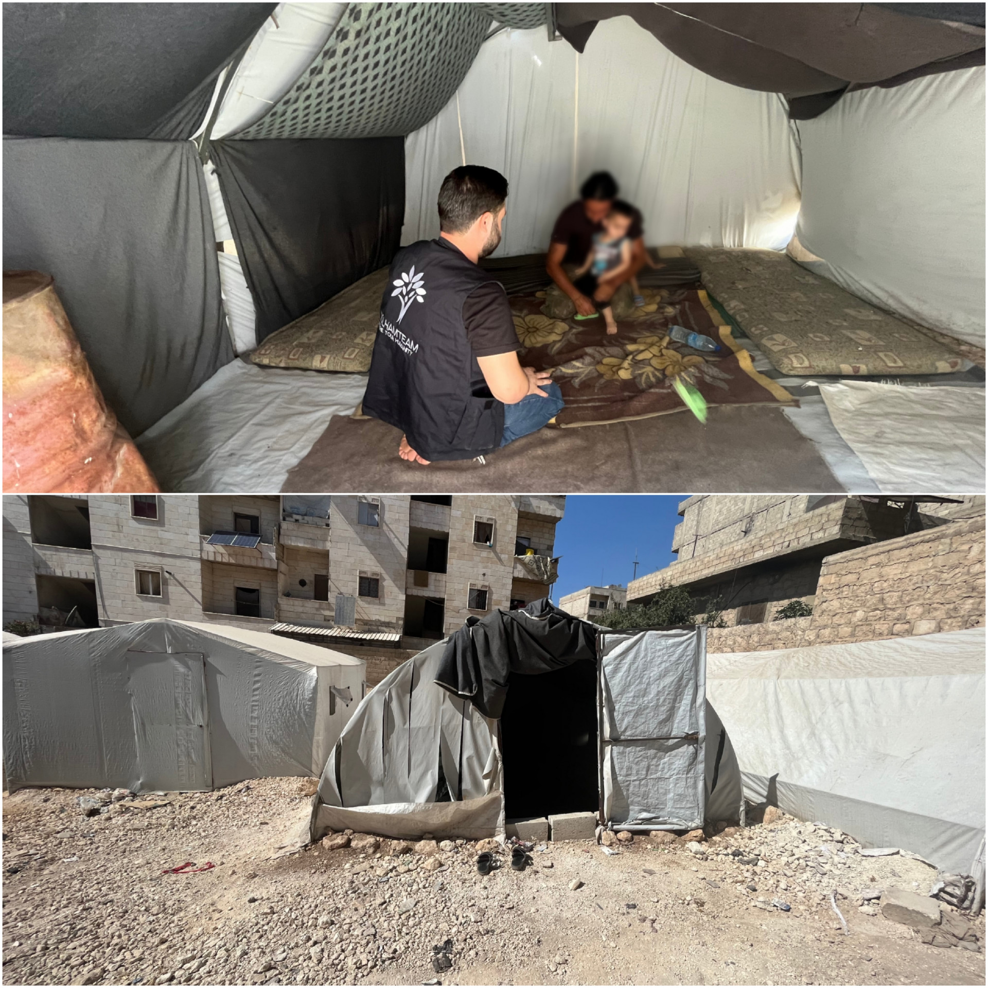 The earthquake made them homeless, stole their loved ones, and left them in harsh conditions!