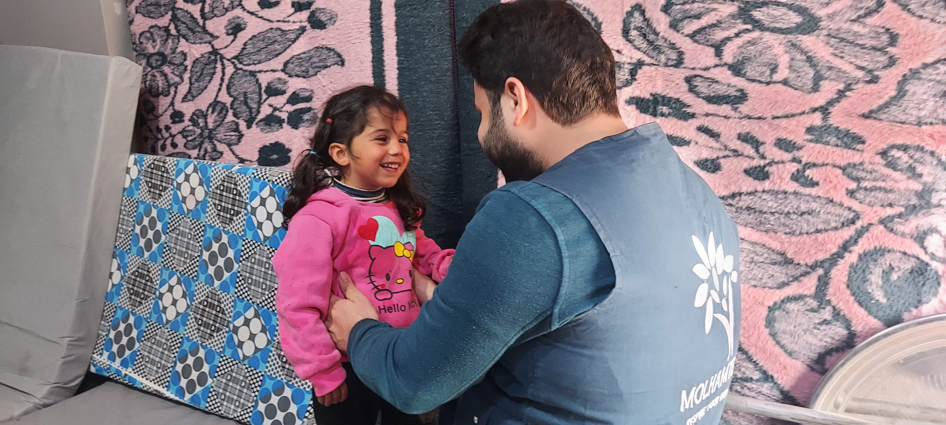 Rawan has cataract and needs lens implant