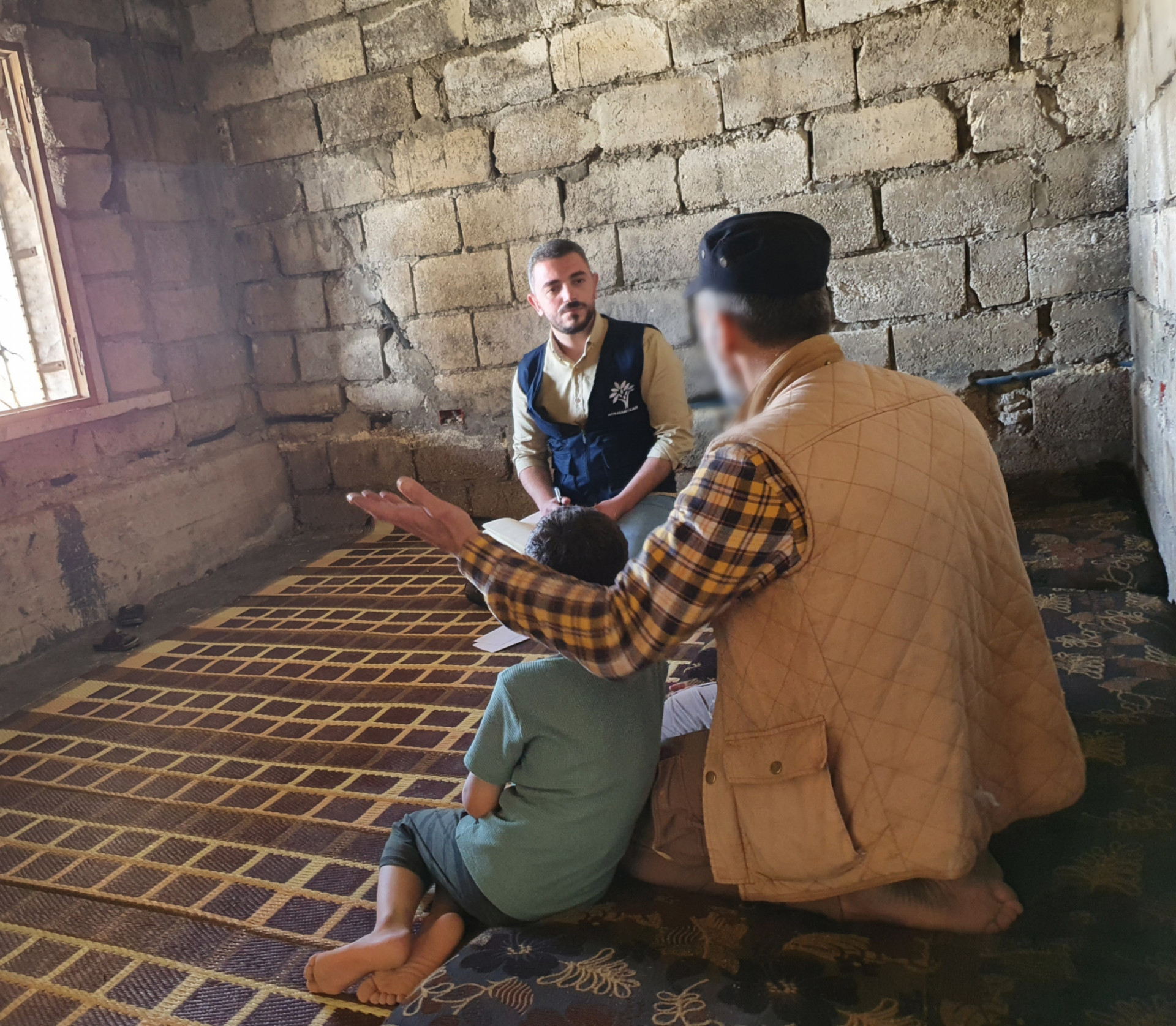Ibrahim is planning for a new business to establish a bright future for the family after a tiring displacement.