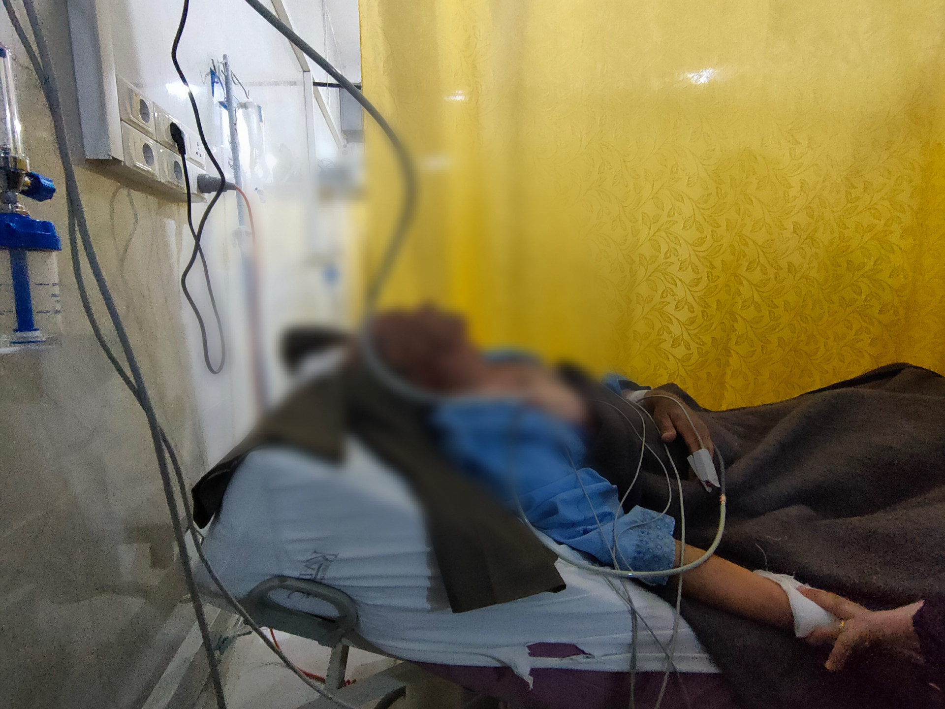 Saleh needs a cardiac catheter as fast as possible.