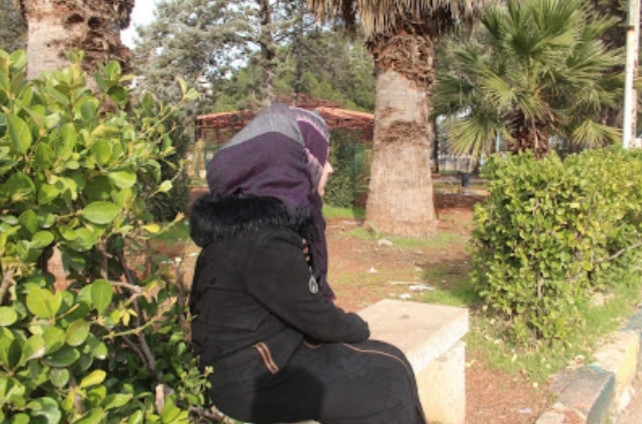 Hana' is a girl from Idlib