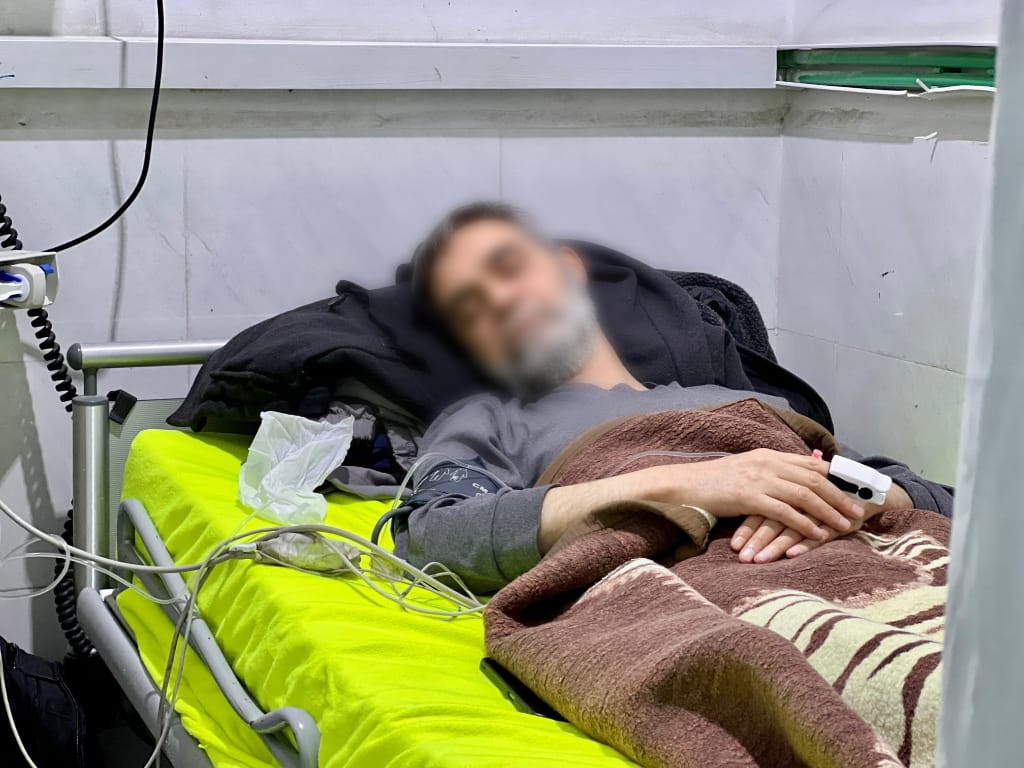 A tired hear and a difficult life