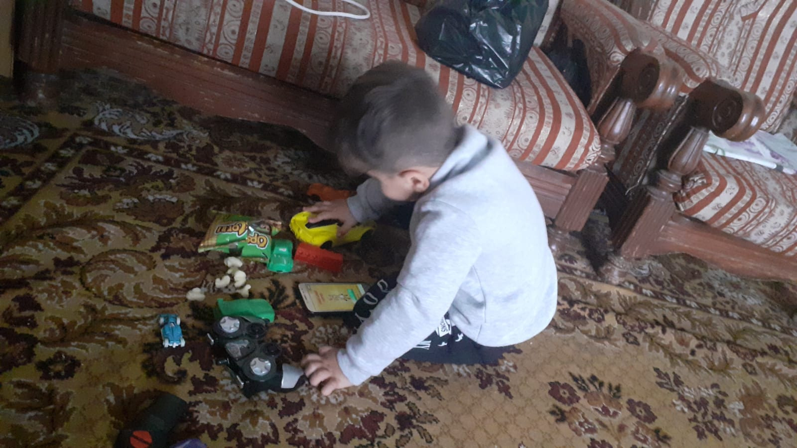 Mustafa, a child in need for medications