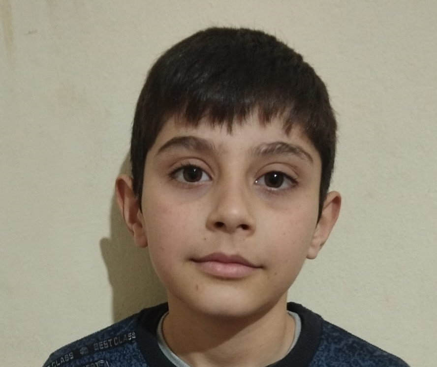 Ahmad, an orphan from Aleppo
