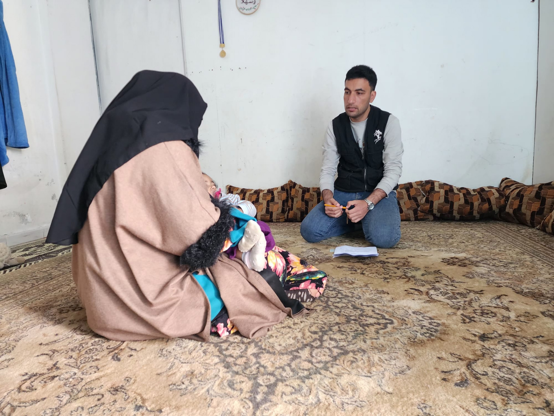 "Providing Hope: Supporting a Refugee Mother in Lebanon"