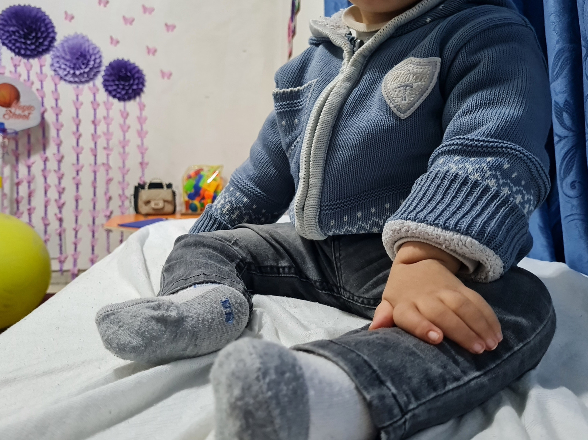 Muhammad suffers from a congenital disease (Arthrogryposis) and he urgently needs treatment