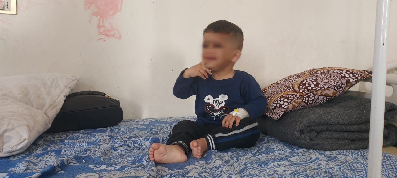 A severe calcium deficiency is affecting Hamza's movement and his family cannot secure his treatment expenses!